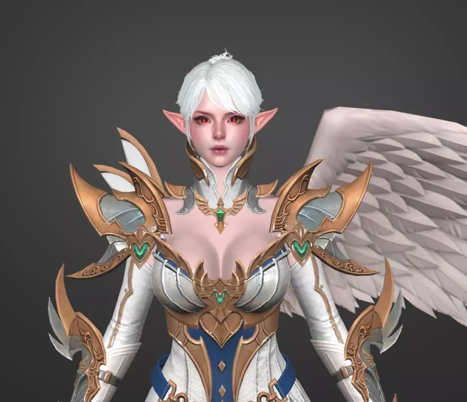 kameal whiteknaight 3D model