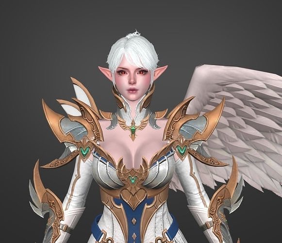 kameal whiteknaight 3D model