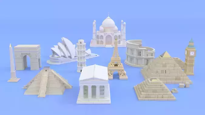 Monument building pack