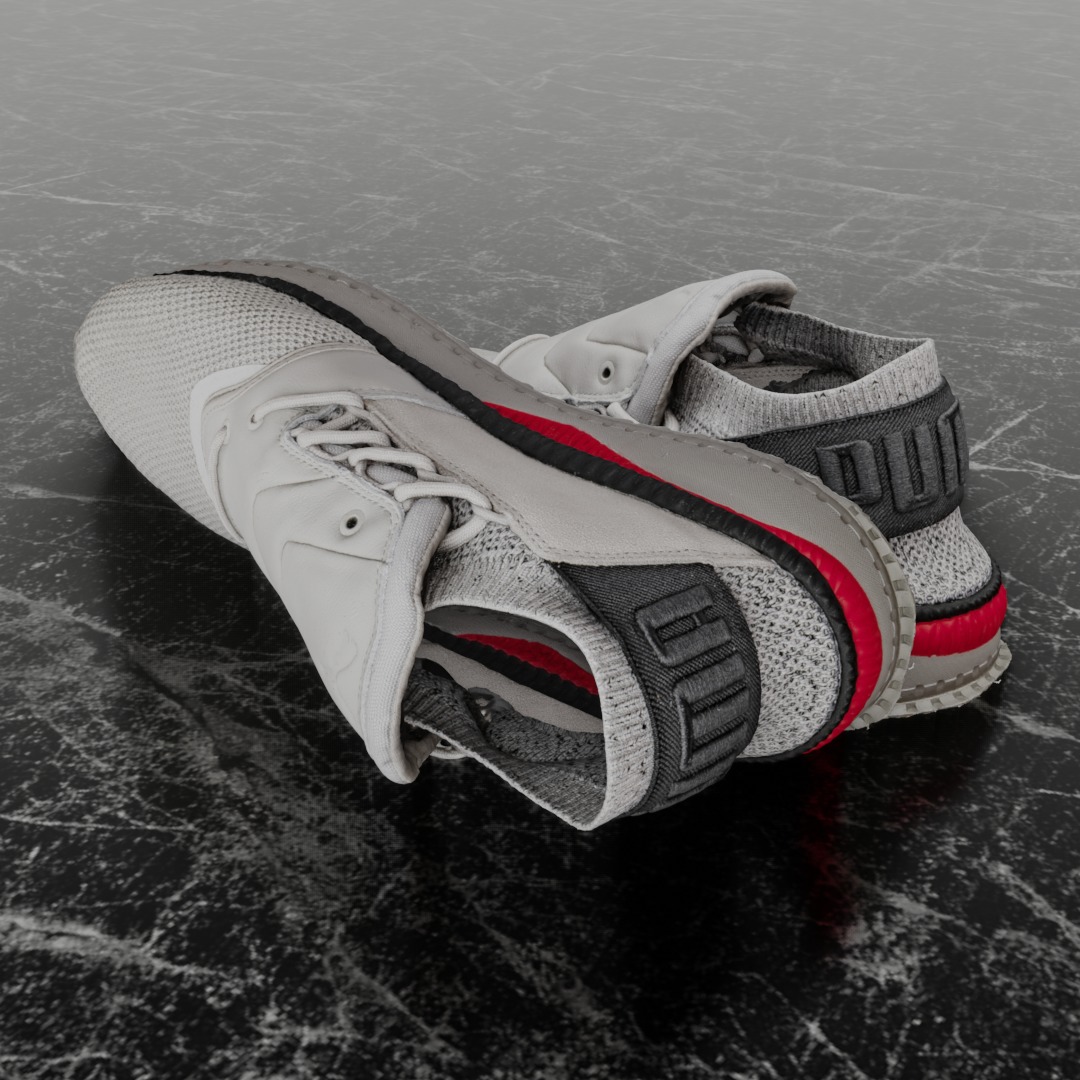 PUMA TSUNGI SHINSEI 3D SHOES 3D model_8