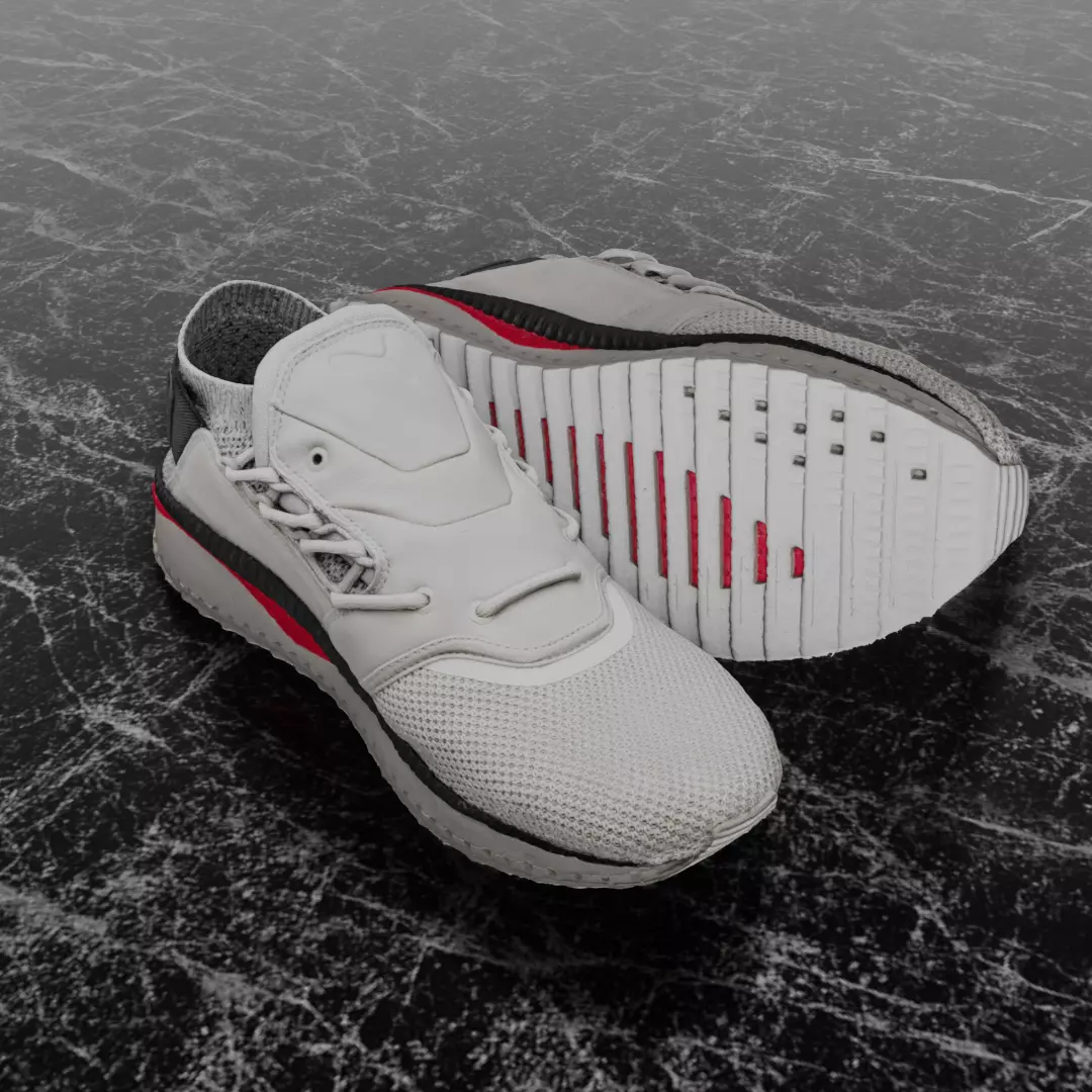 PUMA TSUNGI SHINSEI 3D SHOES 3D model_0