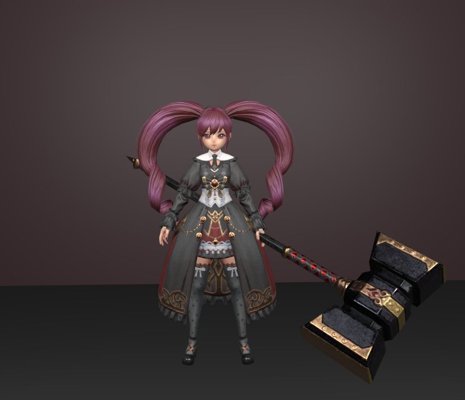 xanthippe 3D model_1