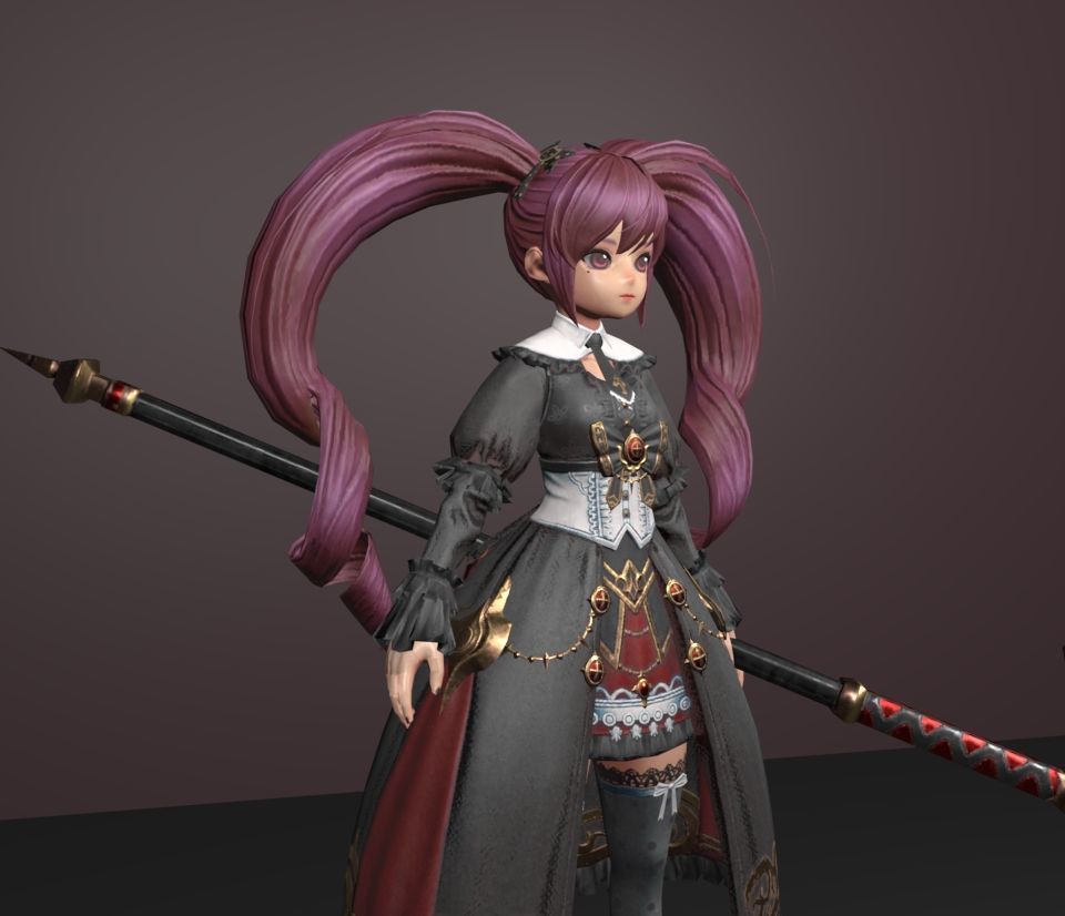 xanthippe 3D model_2