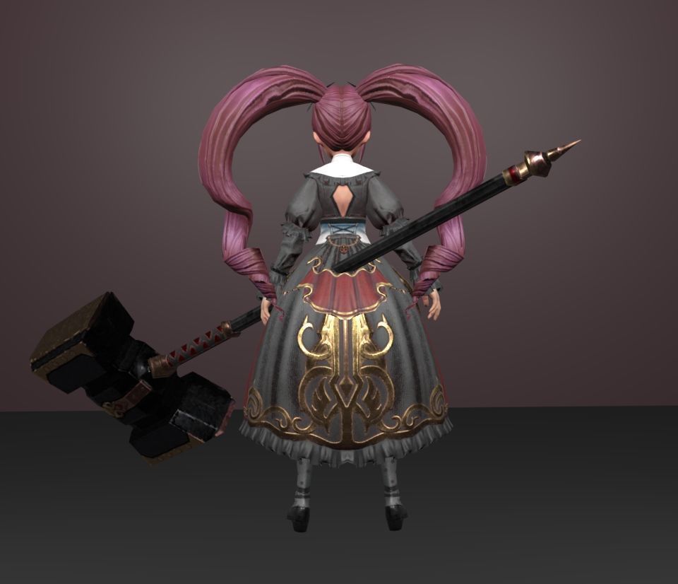 xanthippe 3D model_4