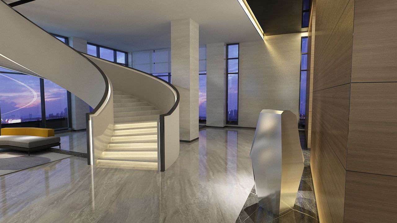 The Hotel Lobby 3 3D model_12