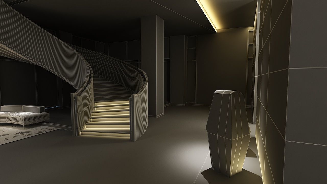 The Hotel Lobby 3 3D model_24