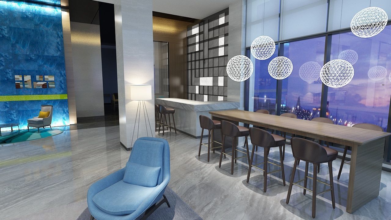 The Hotel Lobby 3 3D model_7