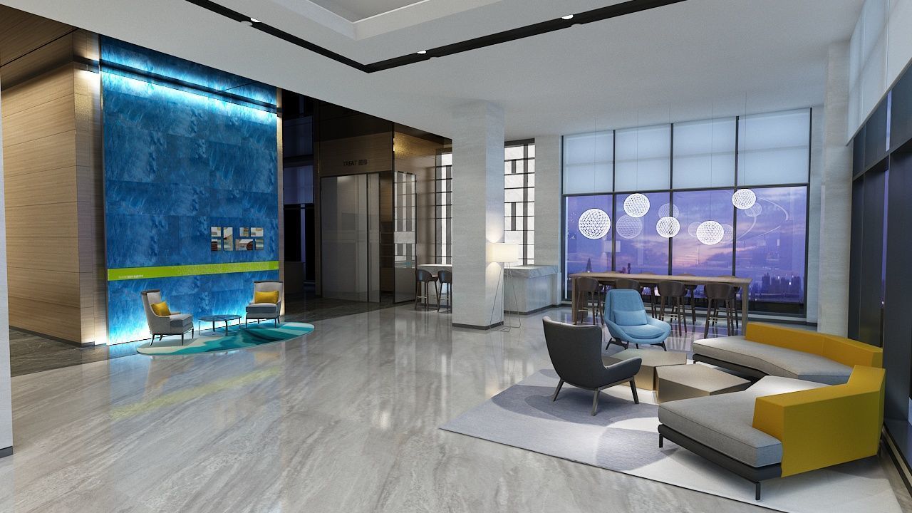 The Hotel Lobby 3 3D model_6