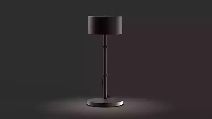 LOVMANAD - Ikea Black Metal Lamp