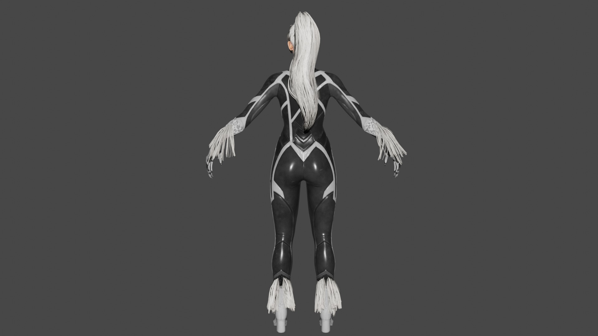 Black Cat 3D model_4