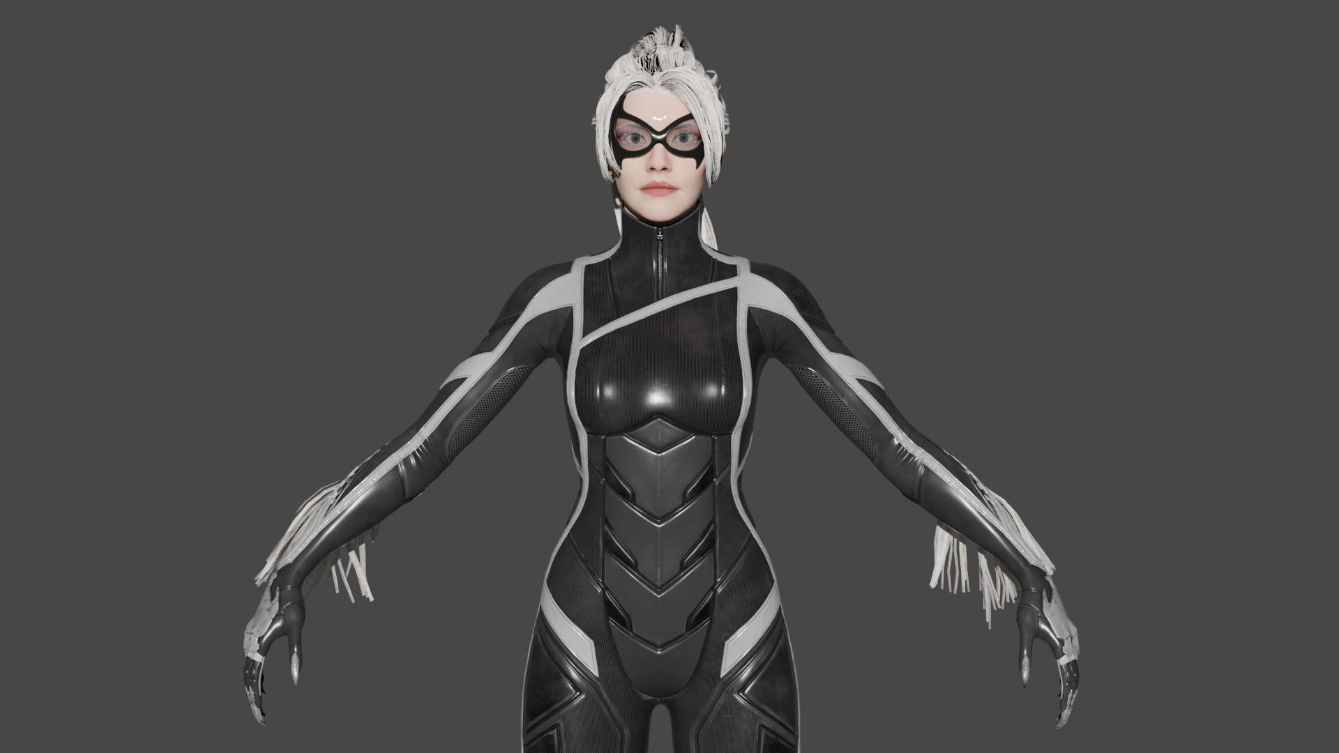 Black Cat 3D model_1