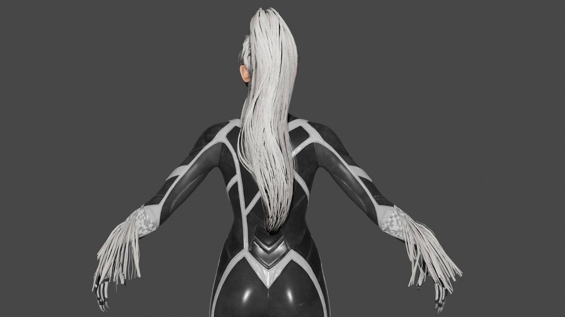 Black Cat 3D model_5