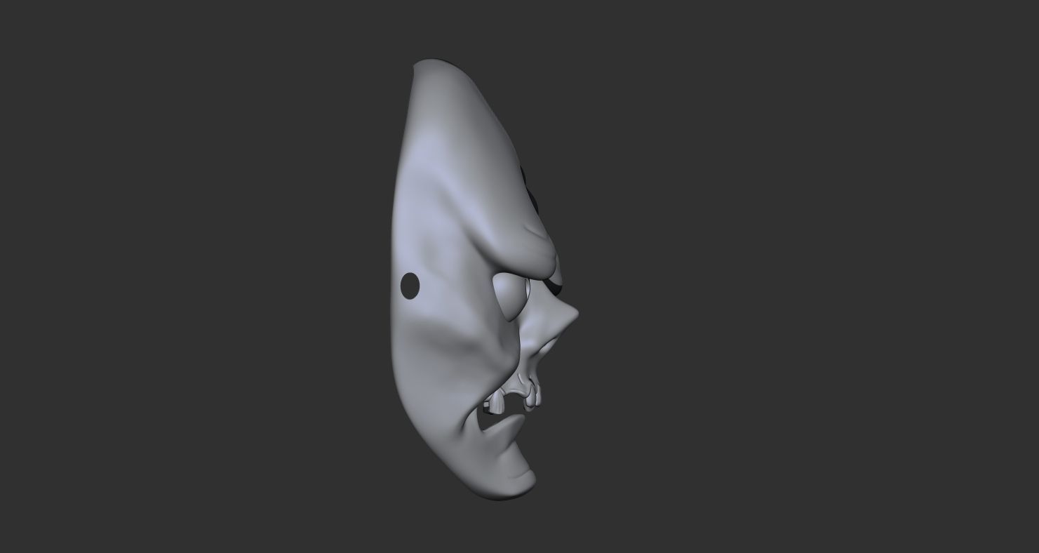 The Ghost of Oiwa mask 3D print model_8
