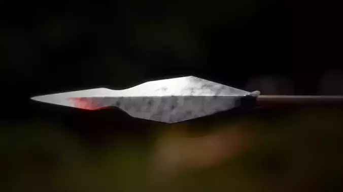Arrow slicing - Animated  3D model