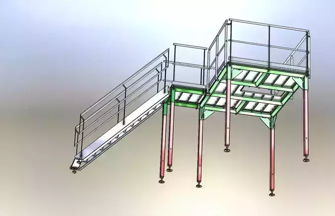 Parametric Hygienic Platform Stainless Steel