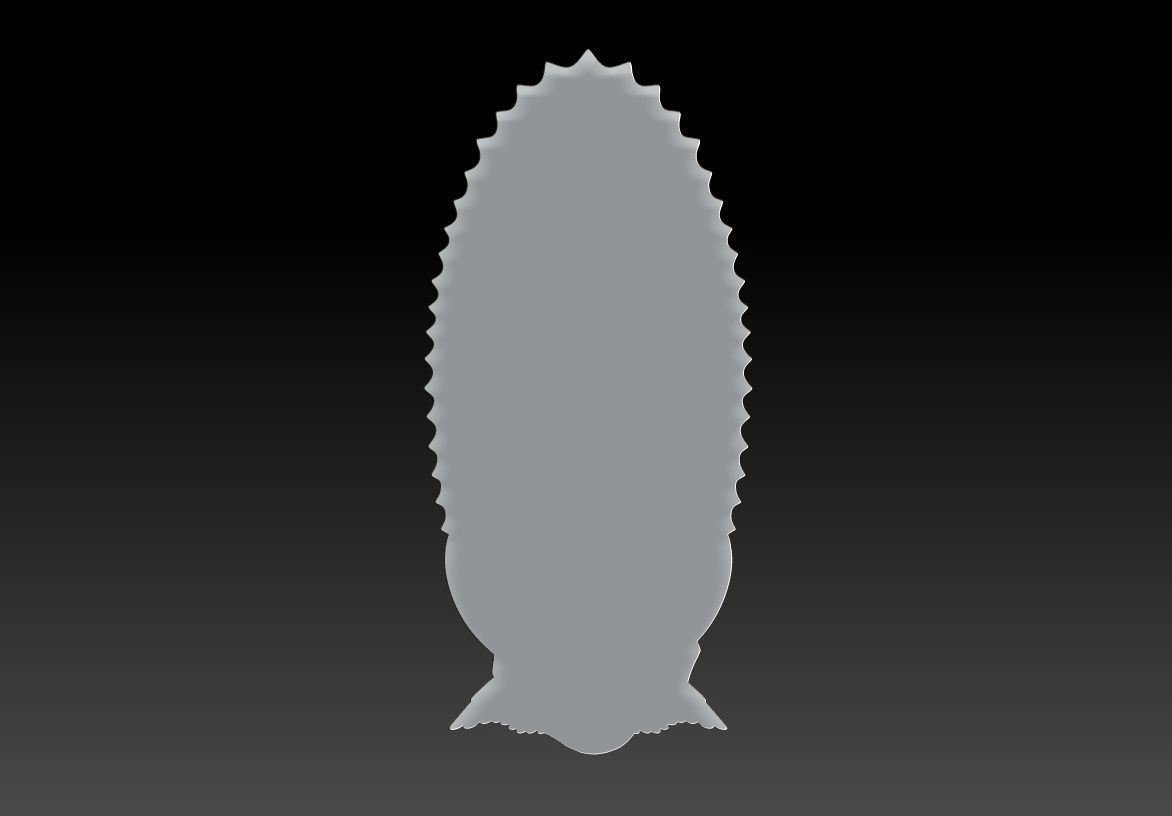 Virgin of Guadalupe 4 3D print model_6