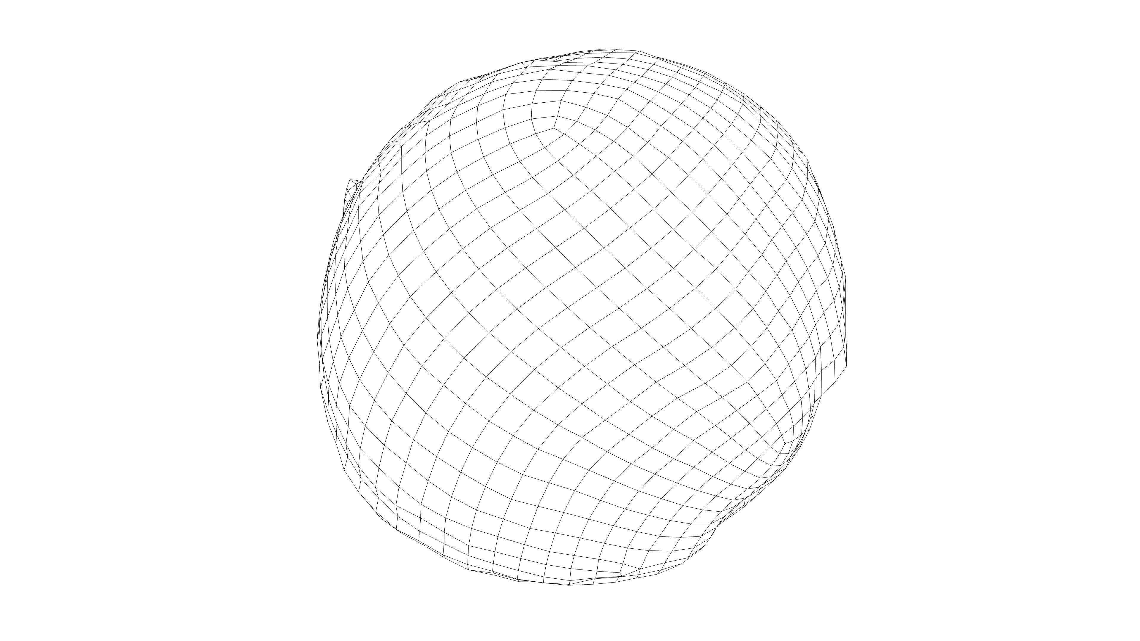 Photorealistic 3D scan of coconut Low-poly 3D model_15