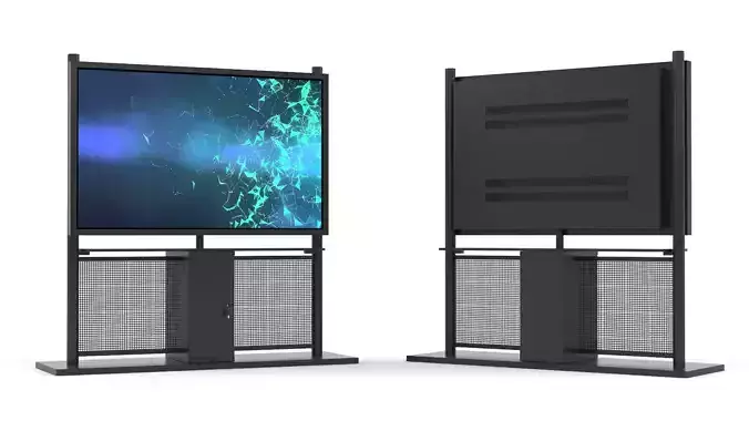 Electronic Kiosk 3D model