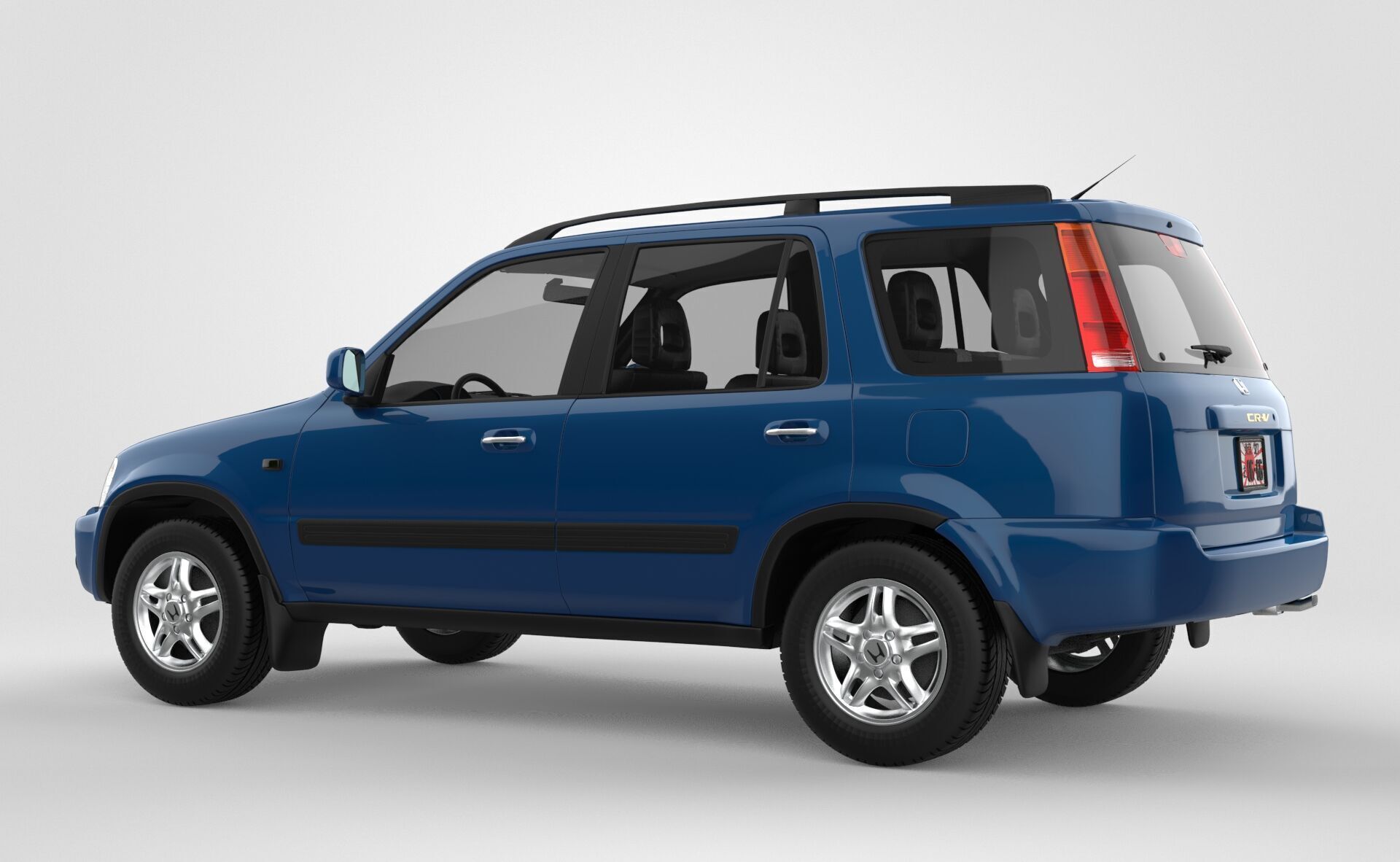 Honda CR-V JDM 2001 3D model_2