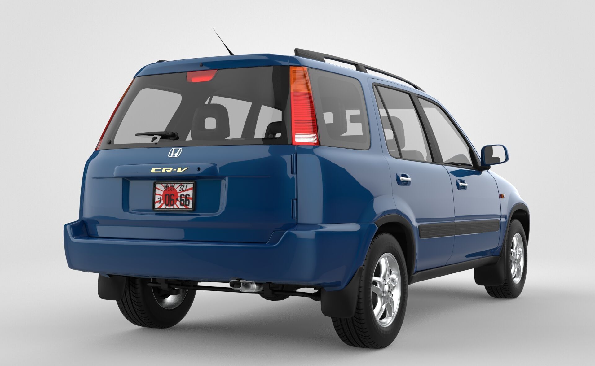 Honda CR-V JDM 2001 3D model_5