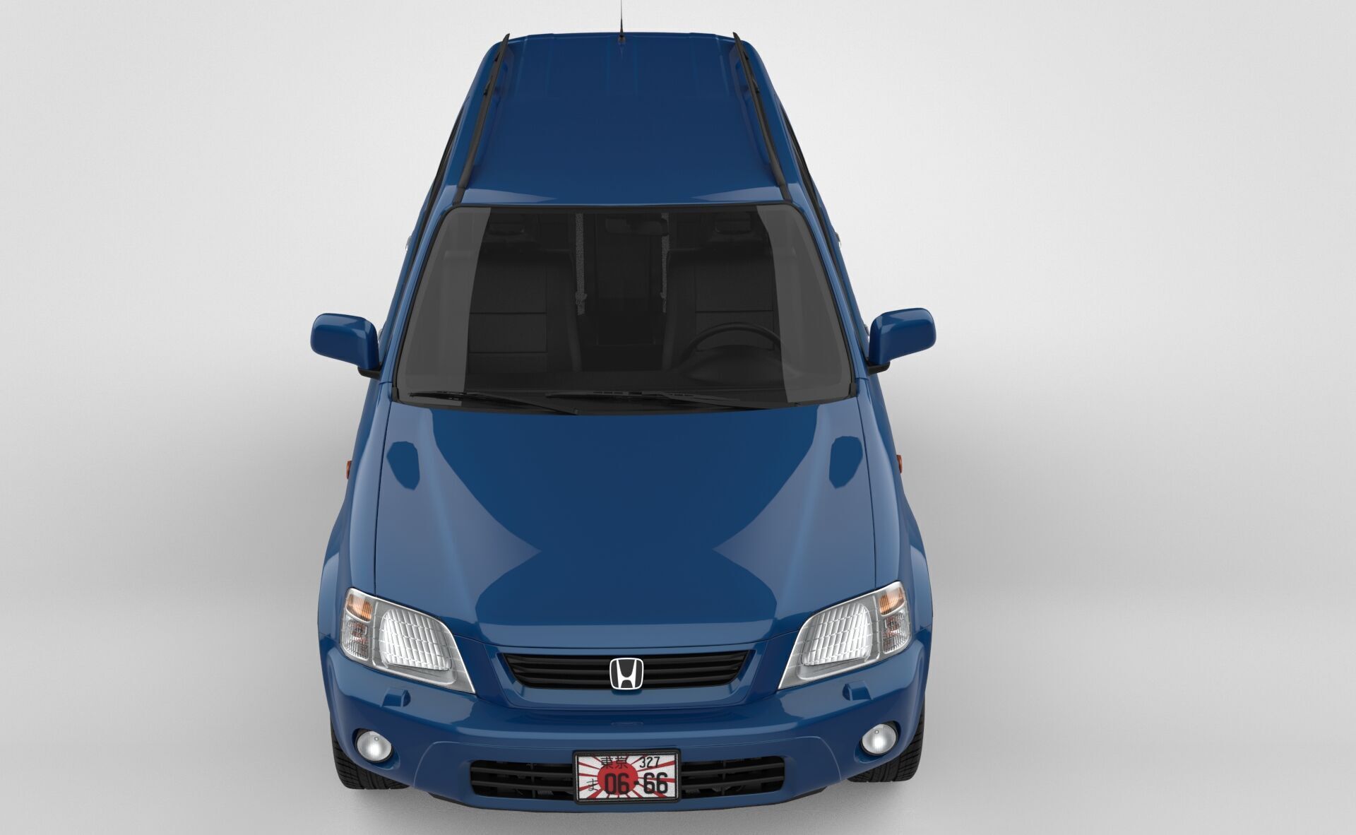 Honda CR-V JDM 2001 3D model_14