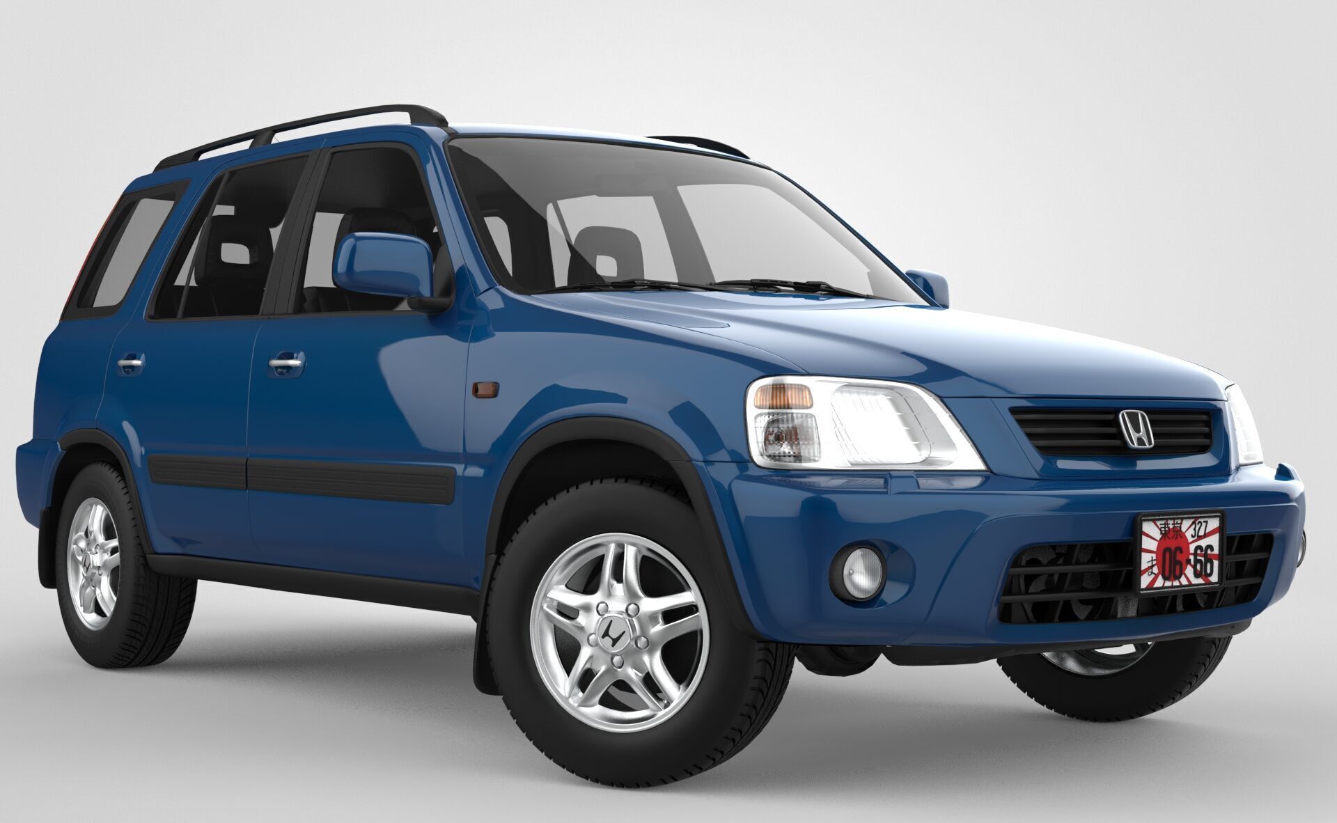 Honda CR-V JDM 2001 3D model_9