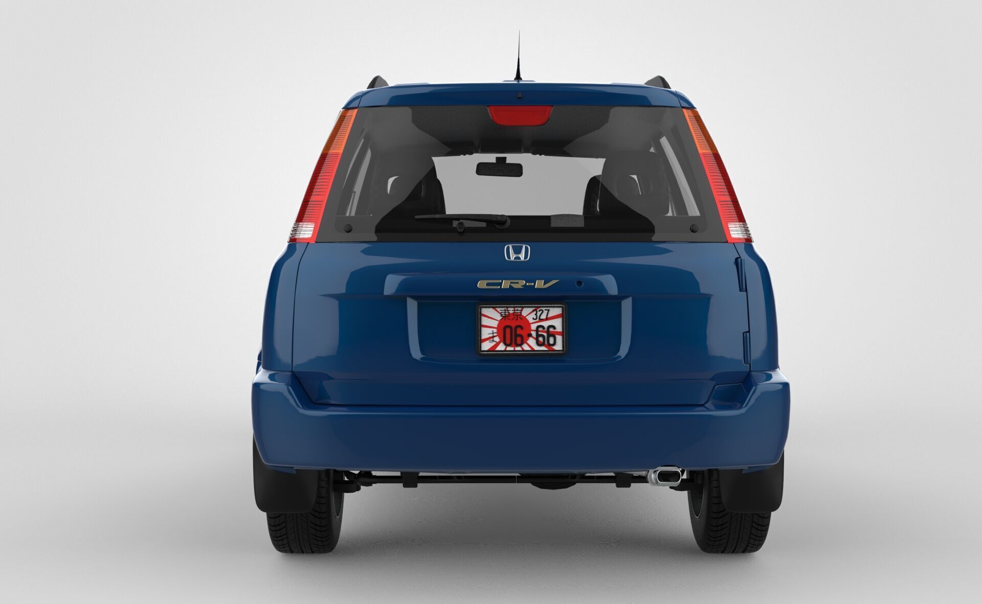 Honda CR-V JDM 2001 3D model_4