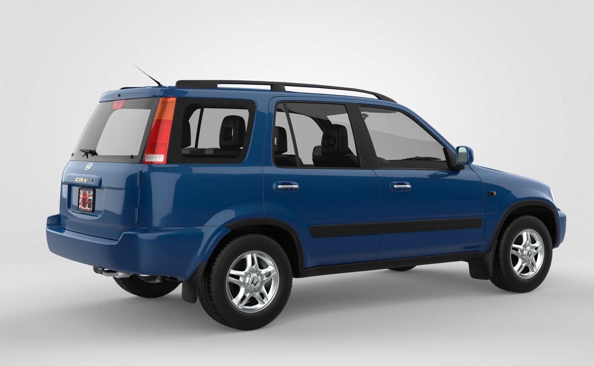 Honda CR-V JDM 2001 3D model_6