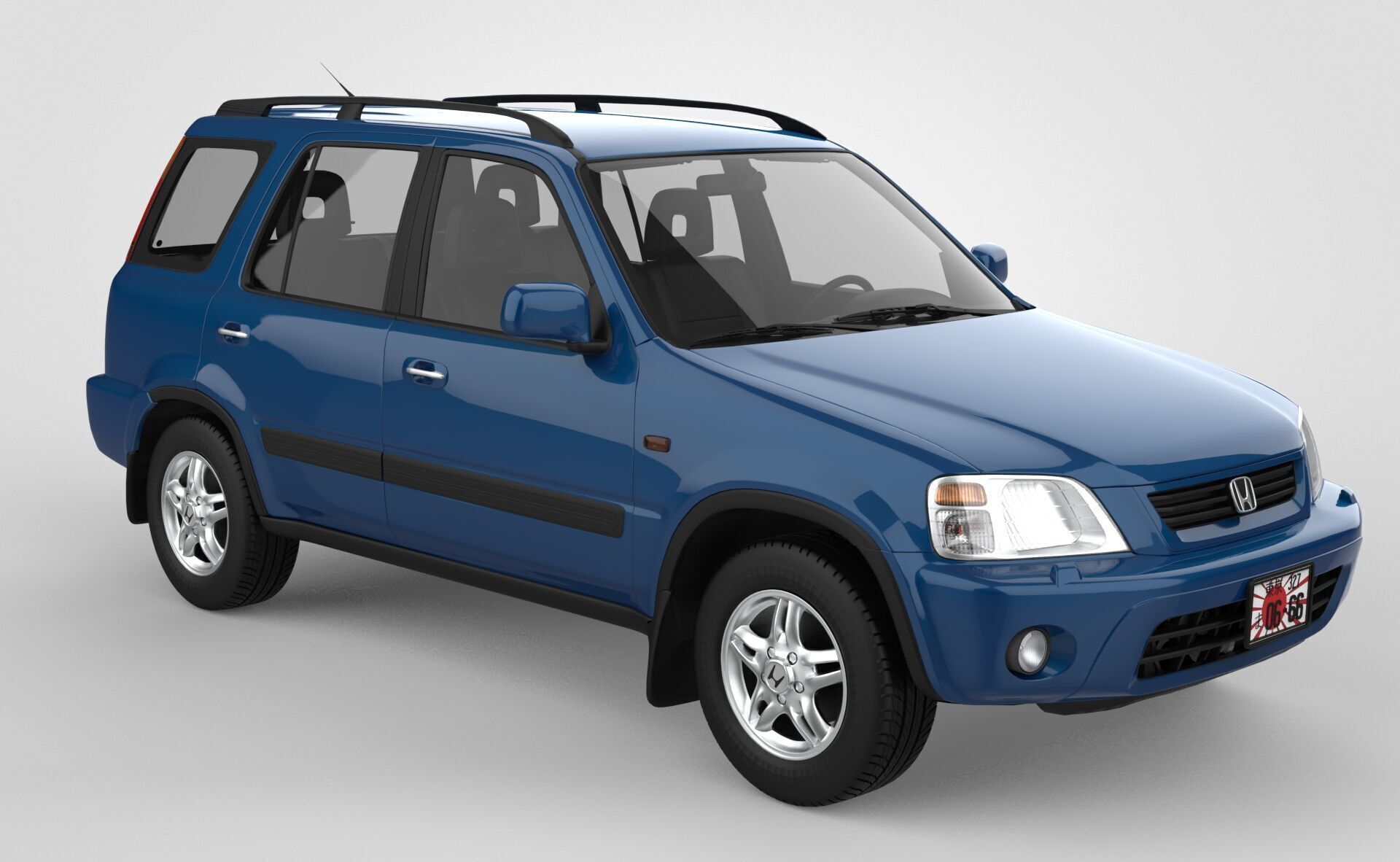 Honda CR-V JDM 2001 3D model_8