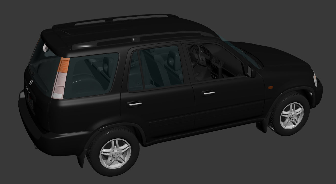 Honda CR-V JDM 2001 3D model_13