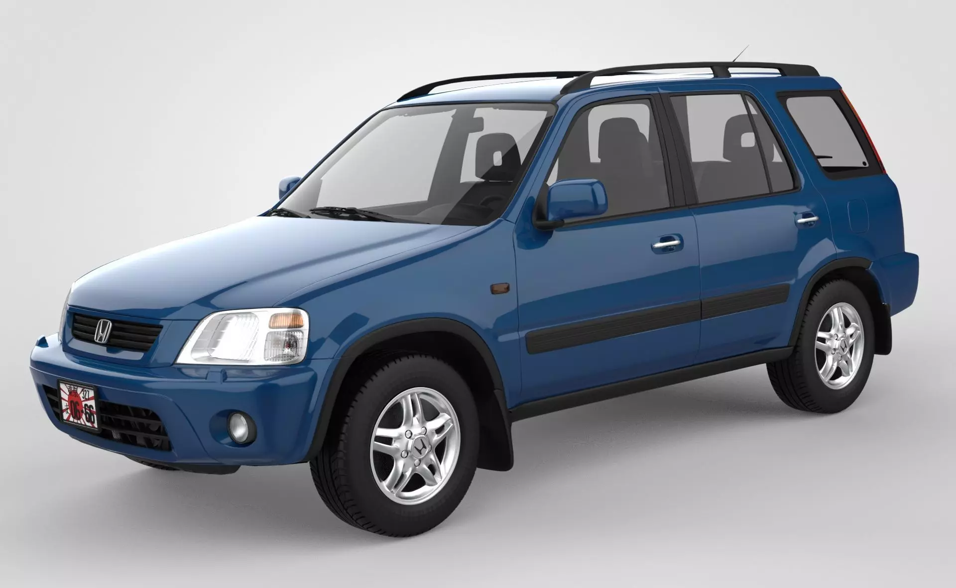 Honda CR-V JDM 2001 3D model_0