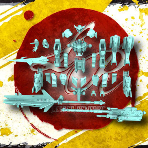 B-Rex Battle Suit  3D print model_7