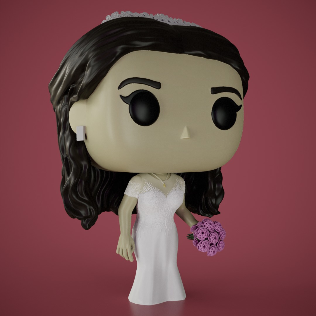 Novia - Bride 3D print model_3