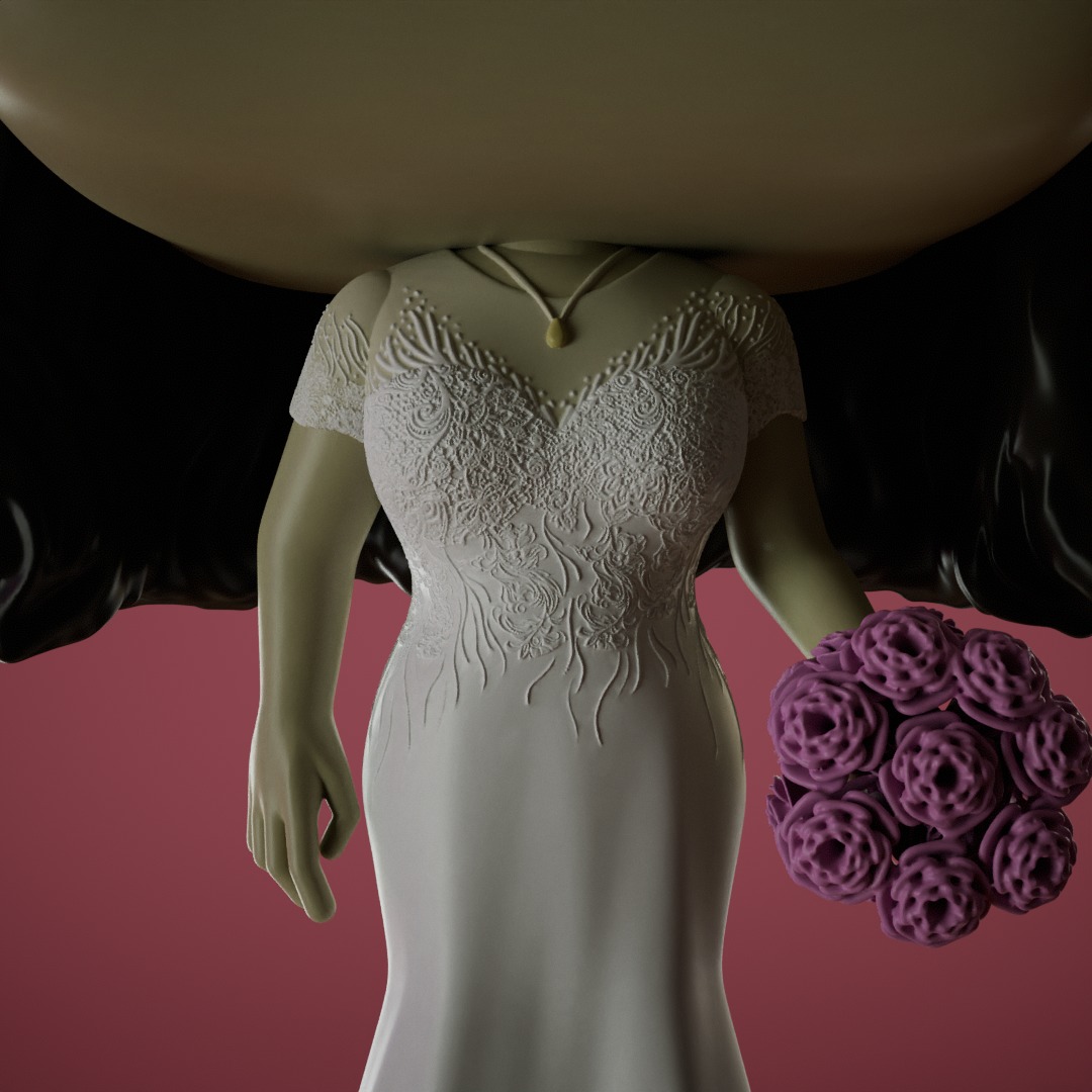 Novia - Bride 3D print model_1
