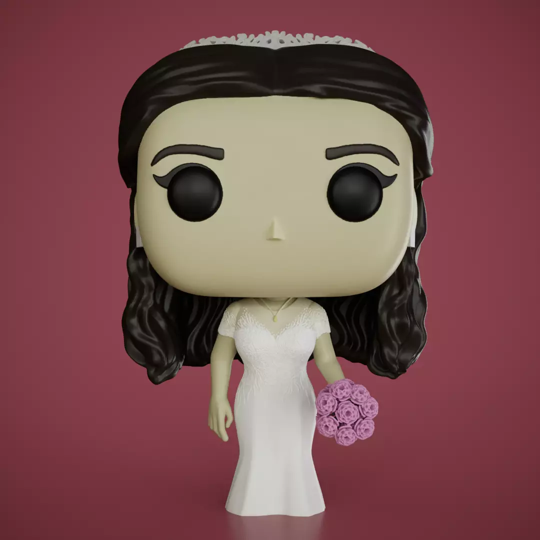 Novia - Bride 3D print model_0