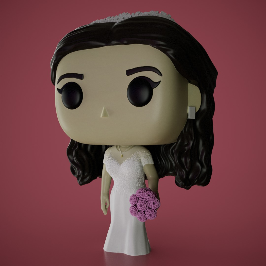 Novia - Bride 3D print model_2