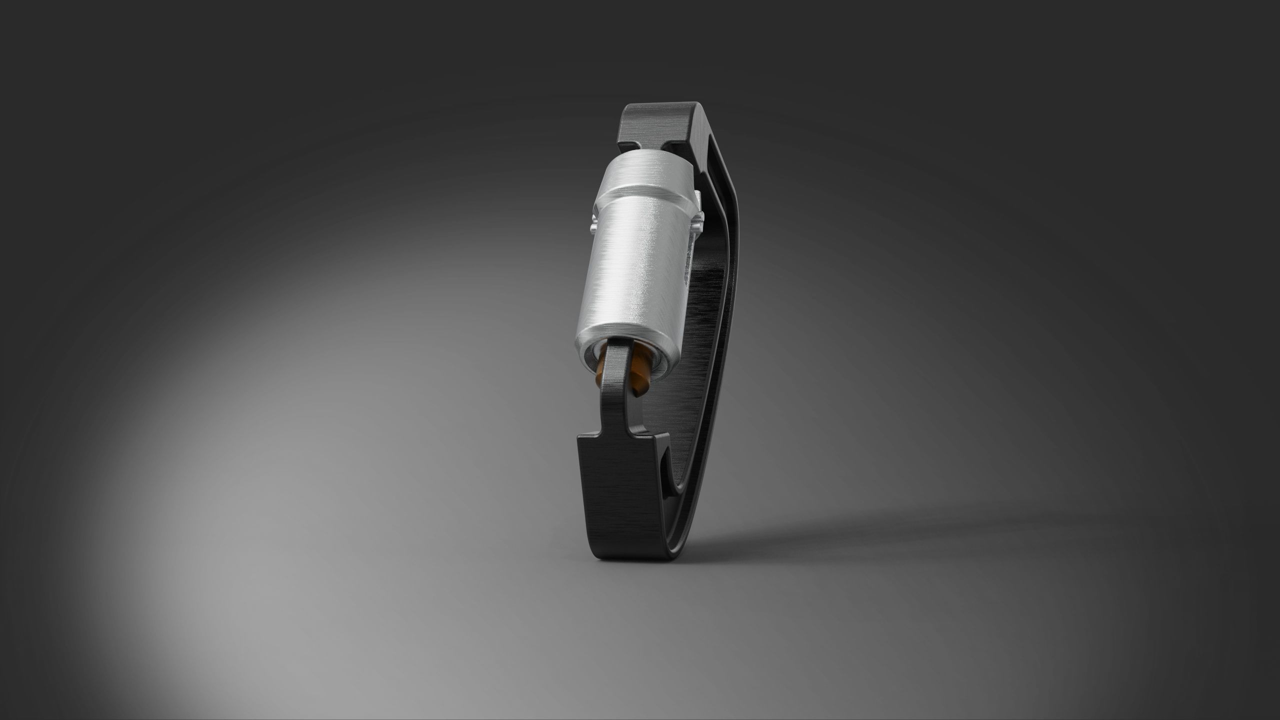 Climbing Carabiner brick 3D model_4