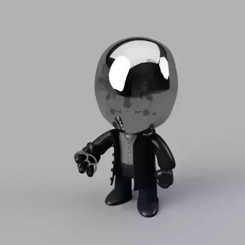 DC Comics Watchmen Mini Looking Glass Wade Tillman