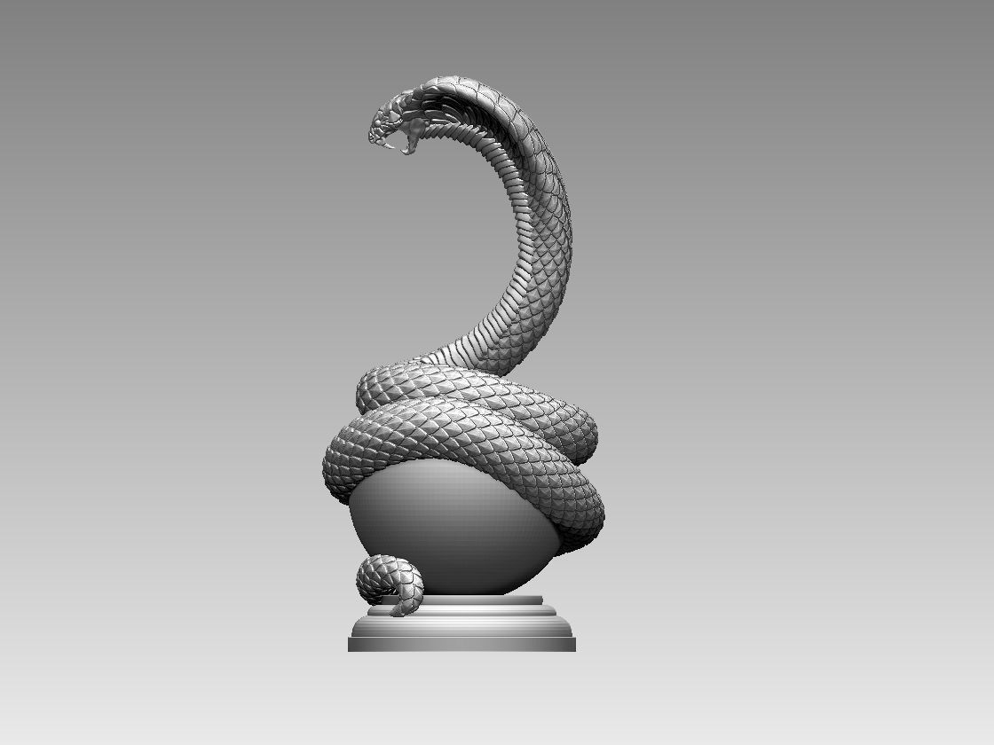 cobra 3D print model_61