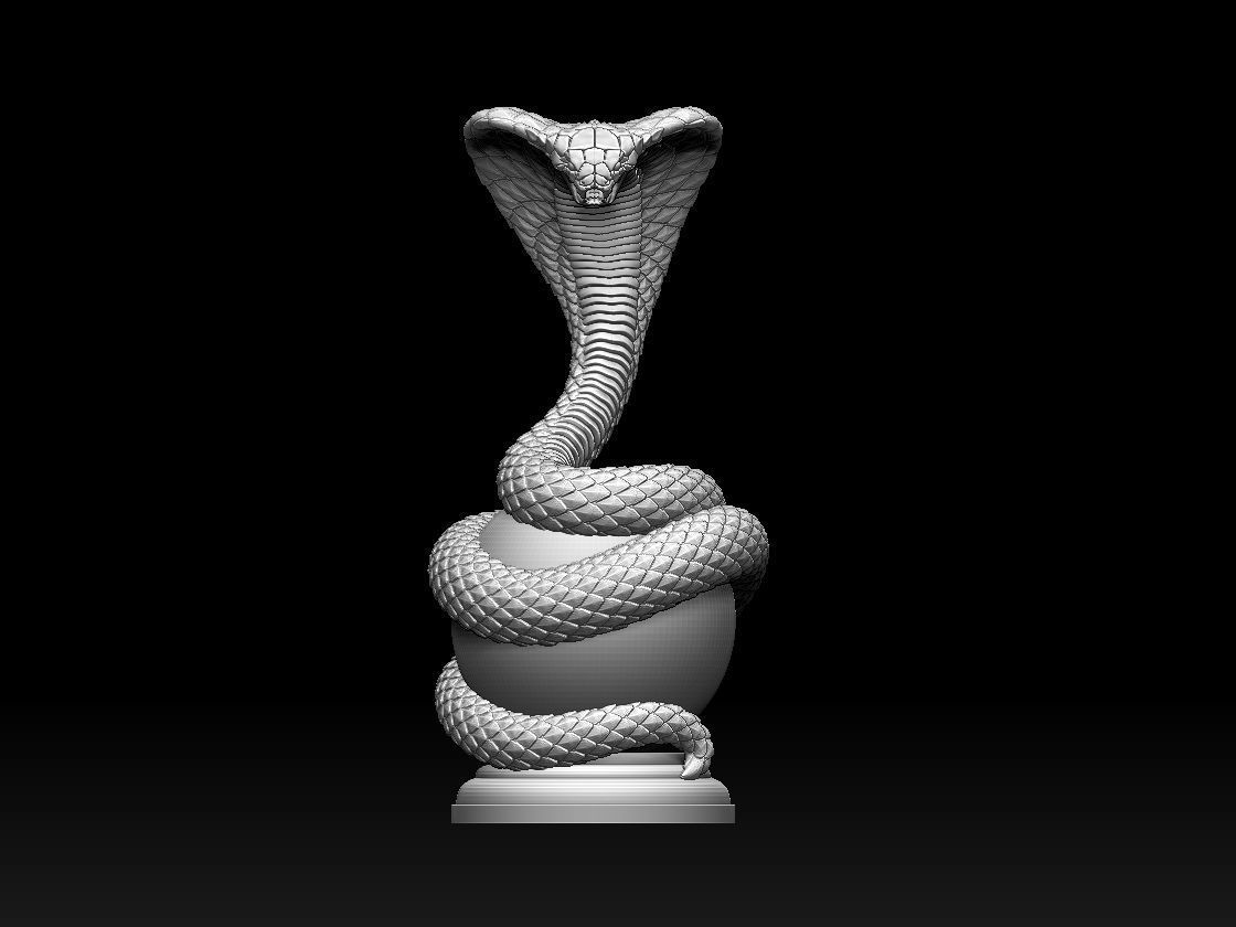 cobra 3D print model_9