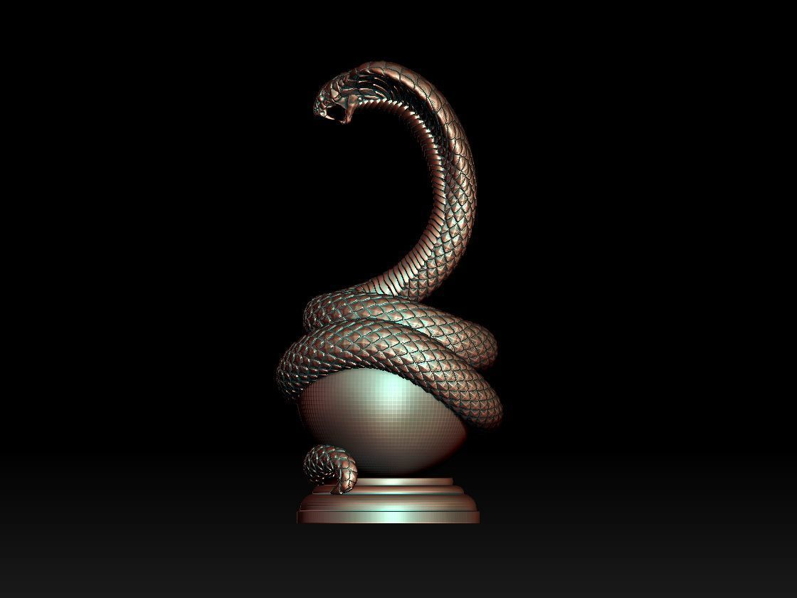 cobra 3D print model_51