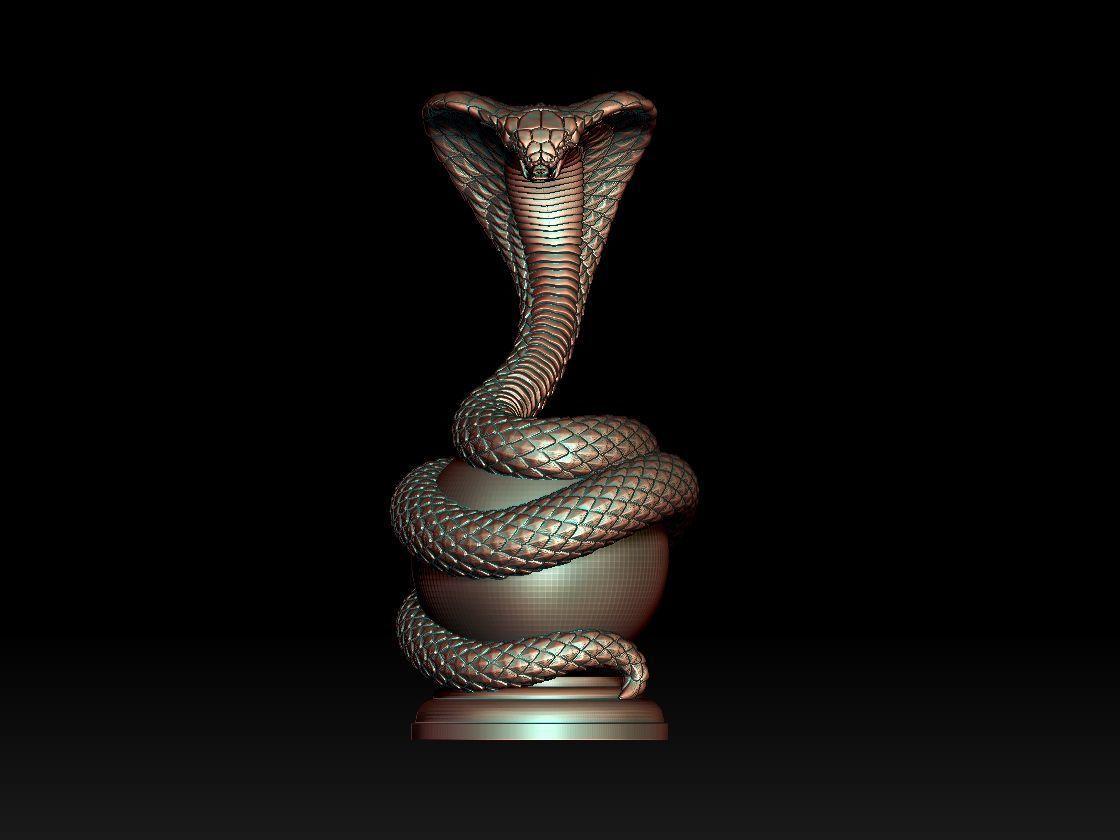 cobra 3D print model_60