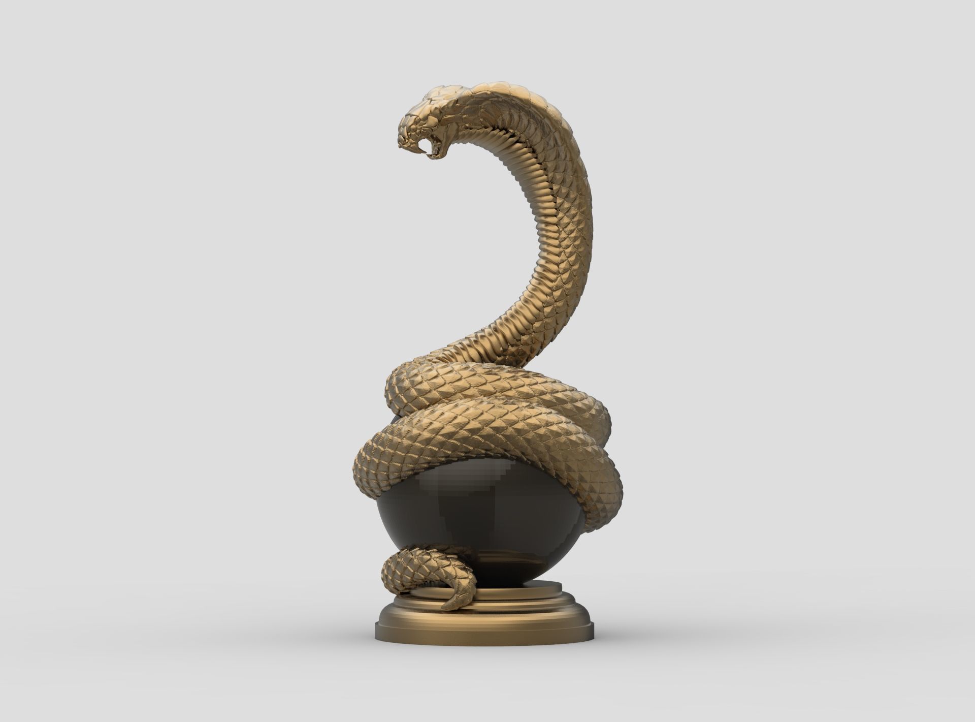 cobra 3D print model_37
