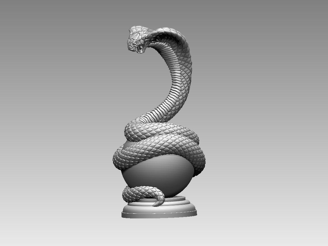 cobra 3D print model_40