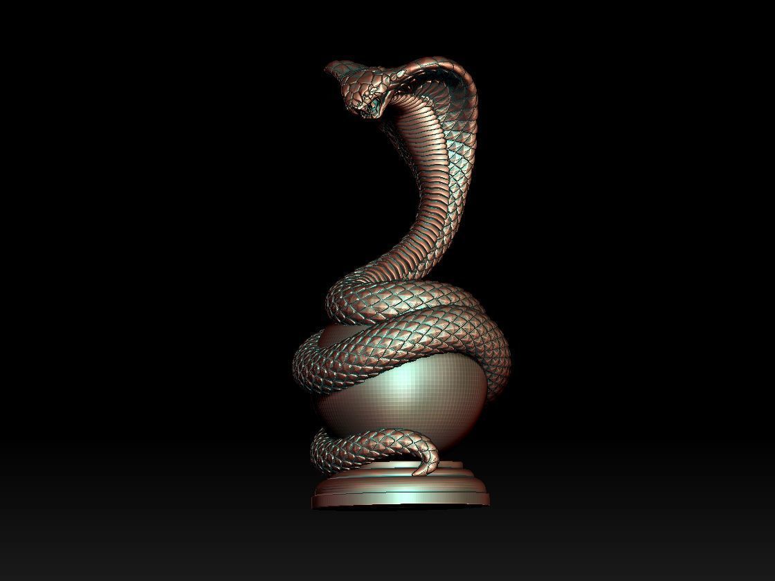 cobra 3D print model_25