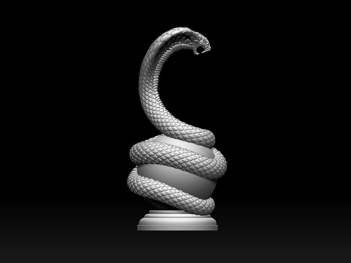cobra 3D print model_24
