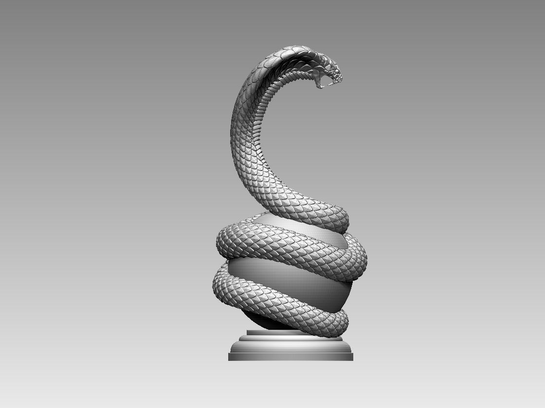 cobra 3D print model_46