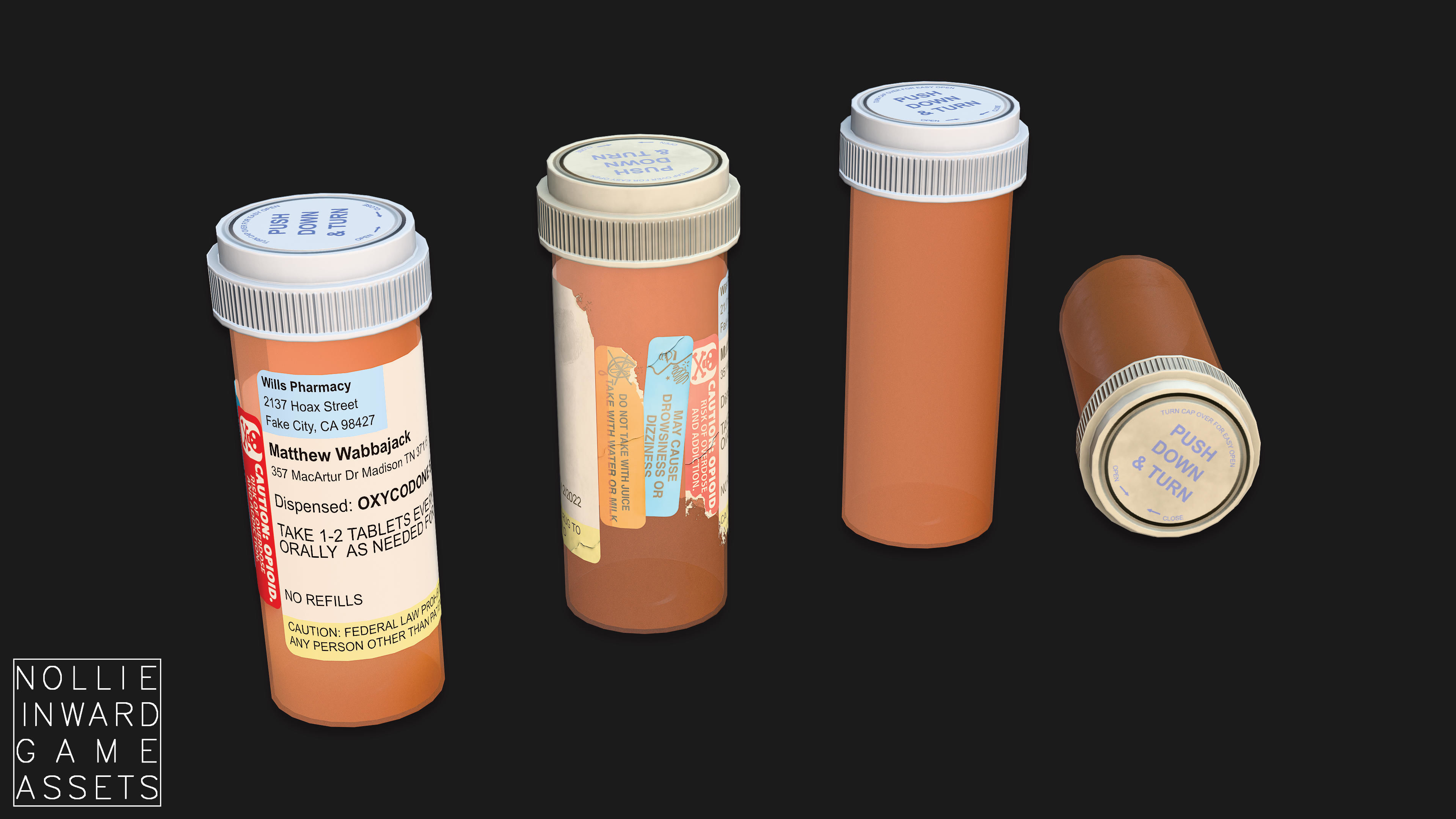 Medicine Pack - Game Ready Drawcall Optimized Low-poly 3D model_21