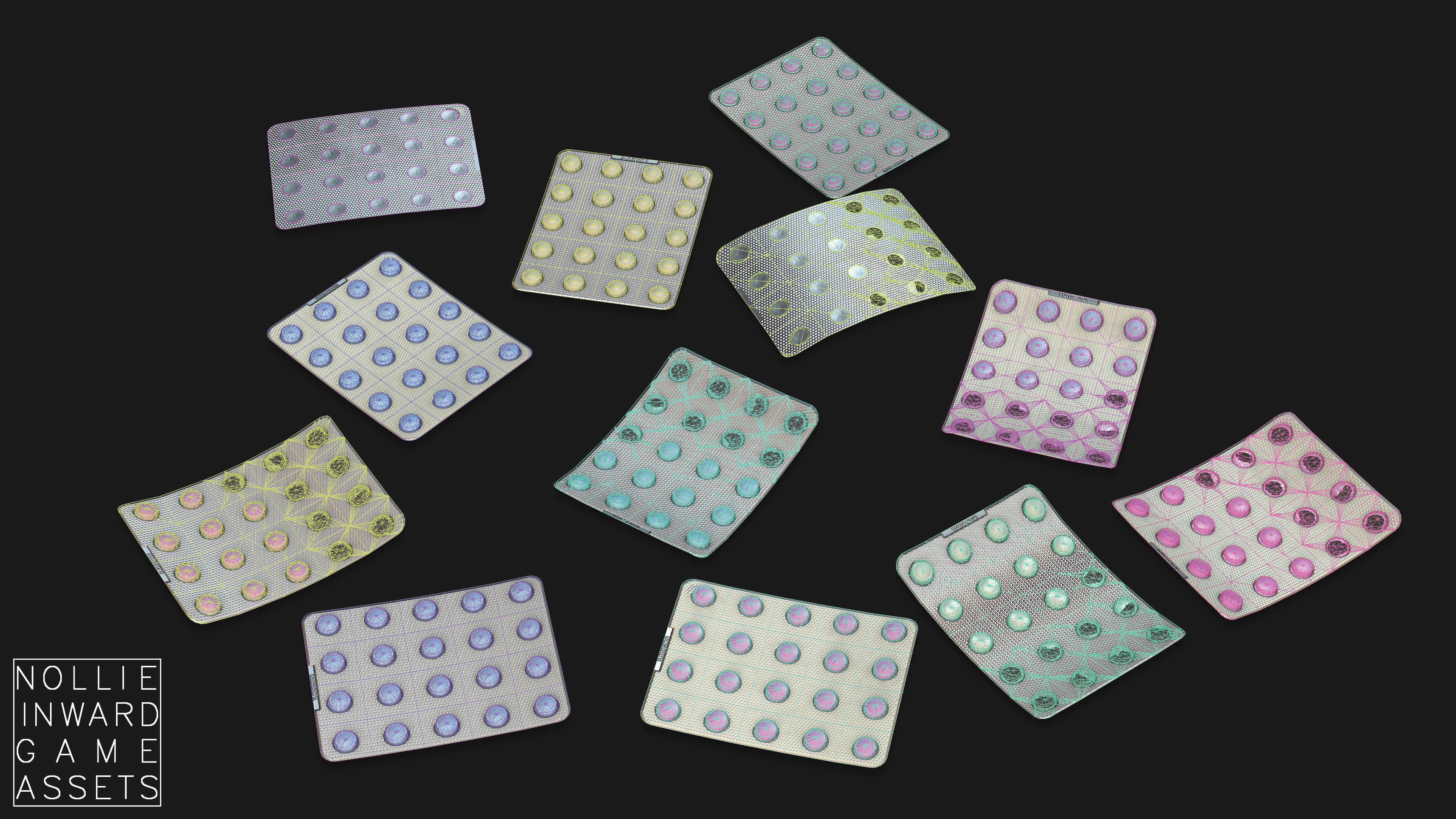 Medicine Pack - Game Ready Drawcall Optimized Low-poly 3D model_46