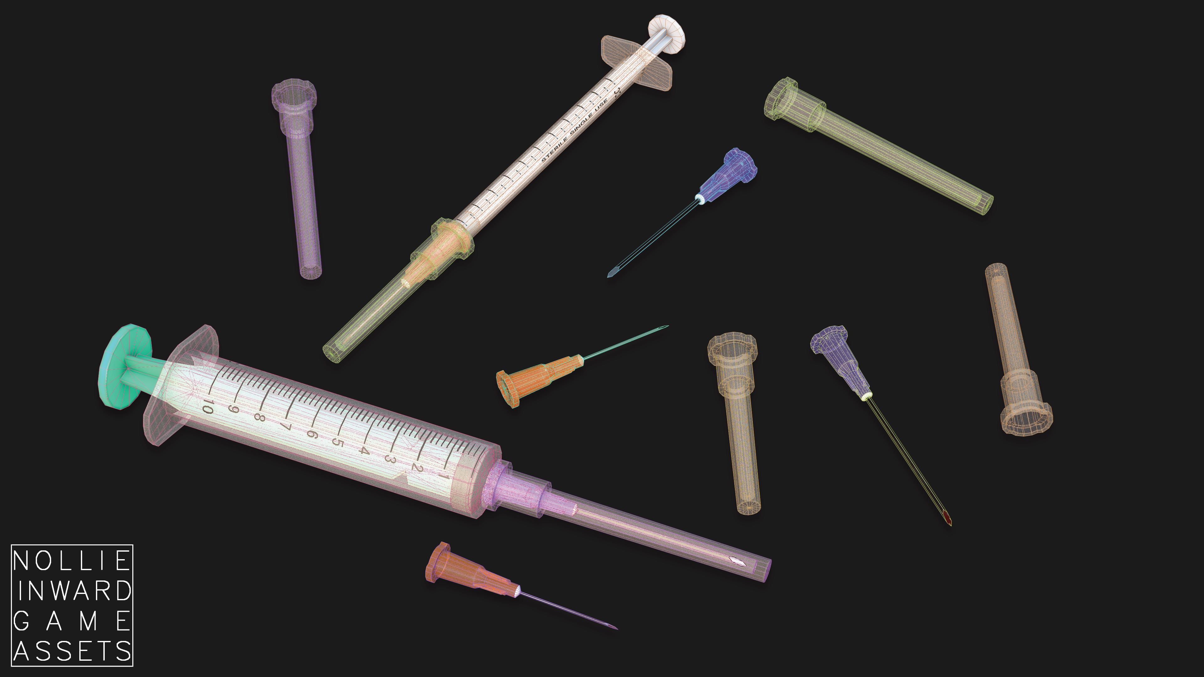 Medicine Pack - Game Ready Drawcall Optimized Low-poly 3D model_42